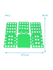 Intirilife Faltbrett Kleiderfalthilfe in Grün