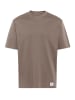 Matinique T-shirt MAHason Relaxed fit in Walnut