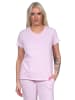 NORMANN kurzarm Schlafanzug Oberteil Pyjama Shirt Mix & Match Streifen - 73526 in rosa