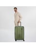 Pack Easy Flow 4 Rollen Trolley M 66 cm mit Dehnfalte bronze grün