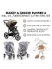 Hauck Buggy & Sportwagen Runner 3 (mit großen Luftreifen) in schwarz,gruen