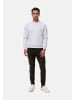 Jack & Jones Sweatshirt 'Point' in weiß