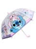 Stitch Kinder Mädchen Stock-Regenschirm in Rosa