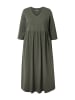Ulla Popken Kleid in olivgrau
