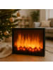 Home&Styling Collection Elektrischer Kamin in schwarz