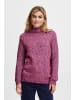 Fransa Strickpullover FRSPOTTA PU 1 20612712 Strickpullover mit Stehkragen in Pink