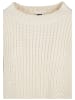 Urban Classics Urban Classics Damen Ladies Wide Oversize Sweater in whitesand