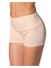 Alkato Alkato Damen Sport Shorts mit Hohem Bund in beige