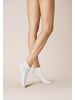 Kunert Sneakersocken Sensual Cotton druckfreier Bund in White