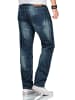 Alessandro Salvarini Jeans Salvarini-Basic-Multi12 in Mittelblau