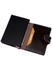 Secrid Geldbörse Premium Miniwallet+ Emboss Lin in Dark Brown