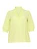 KAFFE curve Langarm-Bluse KCvitana Regular fit in Lettuce Green