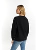 usha BLUE LABEL Damen Sweatshirt in Schwarz
