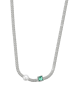 faina Women Snake Chain Necklace in Silver