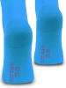 normani 3 Paar Kniestrümpfe mit farbig abgesetztem Bund Bi-Color in Türkis/Beere