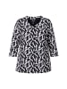Ulla Popken Shirt in schwarz