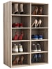 VCM  Holz Regal Schuhschrank Schuhregal Hinsol M in Sonoma-Eiche