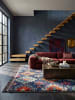 KADIMA DESIGN Shaggy-Teppich Kuschelig TAFRAUT Weich Berber Wohnzimmer in Blau