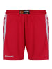 Spalding Shorts Jam in rot / weiß