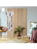 relaxdays Paravent in Hellbraun - (B)160 x (H)170 cm