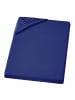Carpe Sonno Edel-Jersey Spannbettlaken in Royal-Blau