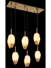 Globo lighting Hängeleuchte "BARCLEY" in gold