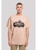 F4NT4STIC T-Shirt Cities Collection - New York skyline in amber