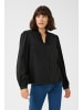 Kaffe Langarm-Bluse KAmaia Regular fit in Black Deep