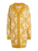 Usha Damen Cardigan in Curry Mehrfarbig