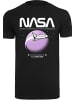 F4NT4STIC T-Shirt NASA Shuttle Orbit in schwarz