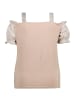 Ulla Popken Trachtenbluse in beige