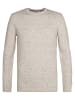 Petrol Industries Pullover mit Zopfmuster Madison in Weiß