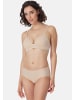 Schiesser Panty Invisible Cotton in Schwarz / Weiß / Sand
