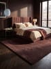 KADIMA DESIGN Teppich Hochflor einfarbig, rutschhemmend und fußwarm