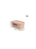 Rotho Aufbewahrungskiste mit Deckel 12 l MALOJA in Meadow rose