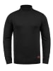BLEND Rollkragenpullover BHLatif 20707474ME Strickpullover mit Ellbogenpatches in Schwarz