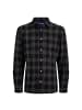 Jack and Jones JORJOSHUA Flannel Check Shirt LS LN in Schwarz