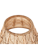 Beliani Weihnachtsbaumkragen AVENT in Naturfarben/Beige - (W) 50 x (H) 30 x (L) 50 cm