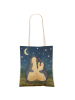 Mr. & Mrs. Panda Tasche Pinguine Einschlafen Design ohne Spruch in Weiß