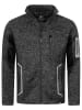 Rock Creek Fleecejacke in Schwarz