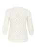 KAFFE curve Strickpullover KCmani Regular fit in Chalk