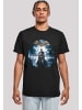 F4NT4STIC T-Shirt DC Comics Batman Arkham Asylum Pale Moonlight in schwarz