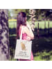 Mr. & Mrs. Panda Schultertasche Otter Kind mit Spruch in Grau Pastell