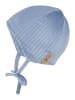 Sterntaler Beanie Cord-Optik in samtblau