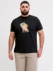 JACK & JONES PLUS T-shirt in Black