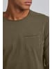 BLEND Langarmshirt BHBhnicolai in Grün