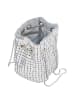 NAEMI Damen Handtasche in Silber
