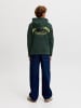 JACK & JONES Junior Hoodie JJEBRANDES BACKP RELAXED SWEAT in scarab