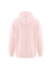 IZIA Women Hoodie in Light Rose