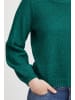 ICHI Strickpullover IHNOELLE LS 20116750  Strickpullover mit Rundhals-Ausschnitt in Grün